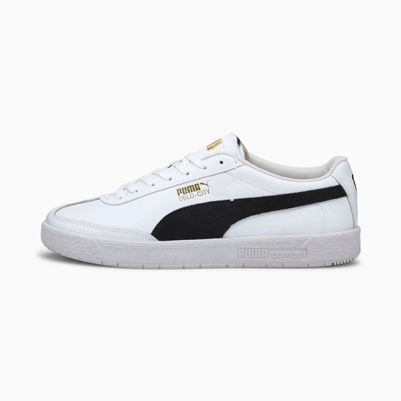 Puma Men's White Black Oslo-City Casual Board Shoe Street Sneakers Size 10 NWOB